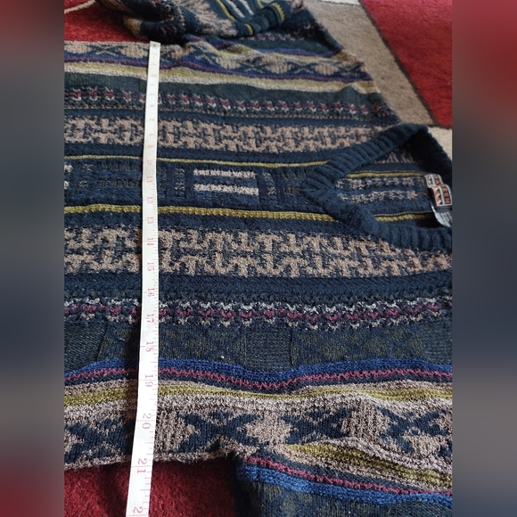 Jantzen black  stripes multicoloured sweater - Picture 5 of 8